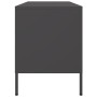 Mueble para TV de acero negro 100,5x39x50,5 cm von , TV-Möbel - Ref: Foro24-842988, Preis: 92,67 €, Rabatt: %