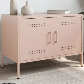 Mueble de TV acero rosa 68x39x50,5 cm von , TV-Möbel - Ref: Foro24-842936, Preis: 78,03 €, Rabatt: %