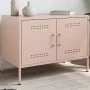 Mueble de TV acero rosa 68x39x50,5 cm by , TV Furniture - Ref: Foro24-842936, Price: 78,03 €, Discount: %