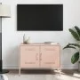Mueble de TV acero rosa 68x39x50,5 cm by , TV Furniture - Ref: Foro24-842936, Price: 78,03 €, Discount: %