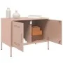Mueble de TV acero rosa 68x39x50,5 cm by , TV Furniture - Ref: Foro24-842936, Price: 78,03 €, Discount: %