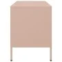 Mueble de TV acero rosa 68x39x50,5 cm by , TV Furniture - Ref: Foro24-842936, Price: 78,03 €, Discount: %