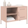 Muebles de TV 2 piezas acero rosa 68x39x50,5 cm von , TV-Möbel - Ref: Foro24-842997, Preis: 137,58 €, Rabatt: %