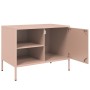 Muebles de TV 2 piezas acero rosa 68x39x50,5 cm von , TV-Möbel - Ref: Foro24-842997, Preis: 137,58 €, Rabatt: %