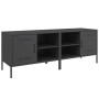 Muebles de TV 2 piezas acero negro 68x39x50,5 cm von , TV-Möbel - Ref: Foro24-842995, Preis: 129,36 €, Rabatt: %