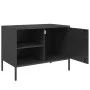 Muebles de TV 2 piezas acero negro 68x39x50,5 cm von , TV-Möbel - Ref: Foro24-842995, Preis: 127,91 €, Rabatt: %