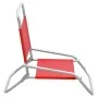 Faltbare Strandstühle, 2 Stück, roter Stoff. von vidaXL, Gartenstühle - Ref: Foro24-310367, Preis: 70,97 €, Rabatt: %