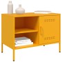 Mueble de TV de acero amarillo mostaza 68x39x50,5 cm von , TV-Möbel - Ref: Foro24-843000, Preis: 76,18 €, Rabatt: %