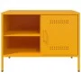 Mueble de TV de acero amarillo mostaza 68x39x50,5 cm de , Muebles TV - Ref: Foro24-843000, Precio: 75,31 €, Descuento: %