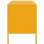 Mueble de TV de acero amarillo mostaza 68x39x50,5 cm de , Muebles TV - Ref: Foro24-843000, Precio: 75,31 €, Descuento: %