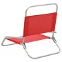 Sillas de playa plegables 2 unidades tela rojo de vidaXL, Sillas de jardín - Ref: Foro24-310367, Precio: 70,97 €, Descuento: %