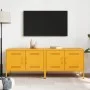 Muebles para TV 2 piezas acero amarillo mostaza 68x39x50,5 cm de , Muebles TV - Ref: Foro24-842941, Precio: 140,77 €, Descuen...