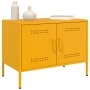 Muebles para TV 2 piezas acero amarillo mostaza 68x39x50,5 cm de , Muebles TV - Ref: Foro24-842941, Precio: 140,77 €, Descuen...