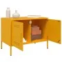 Muebles para TV 2 piezas acero amarillo mostaza 68x39x50,5 cm de , Muebles TV - Ref: Foro24-842941, Precio: 140,77 €, Descuen...
