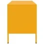 Muebles para TV 2 piezas acero amarillo mostaza 68x39x50,5 cm de , Muebles TV - Ref: Foro24-842941, Precio: 140,77 €, Descuen...