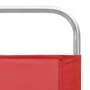 Sillas de playa plegables 2 unidades tela rojo de vidaXL, Sillas de jardín - Ref: Foro24-310367, Precio: 70,97 €, Descuento: %