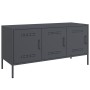 Mueble de TV de acero gris antracita 100,5x39x50,5 cm von , TV-Möbel - Ref: Foro24-842948, Preis: 99,63 €, Rabatt: %