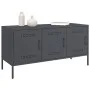 Mueble de TV de acero gris antracita 100,5x39x50,5 cm by , TV Furniture - Ref: Foro24-842948, Price: 98,53 €, Discount: %