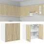 Hängeschrank für die Küche aus Eichen-Sperrholz, 60x31x60 cm. von , Küchenschränke - Ref: Foro24-849620, Preis: 50,90 €, Raba...