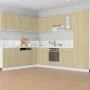 Hängeschrank für die Küche aus Eichen-Sperrholz, 60x31x60 cm. von , Küchenschränke - Ref: Foro24-849620, Preis: 50,90 €, Raba...