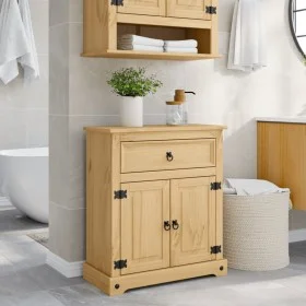 Armario de baño Corona madera maciza de pino 70x33x80 cm by , Bathroom furniture - Ref: Foro24-4013404, Price: 116,51 €, Disc...