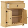 Massivholz-Badezimmerschrank Corona aus Kiefer 70x33x80 cm. von , Badezimmermöbel - Ref: Foro24-4013404, Preis: 118,39 €, Rab...