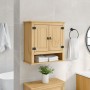 Badezimmerschrank Corona aus massivem Kiefernholz 70x33x71,5 cm von , Badezimmermöbel - Ref: Foro24-4013406, Preis: 118,54 €,...