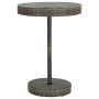 Mesa y taburetes altos jardín 5 piezas y cojines ratán PE gris by , Garden sets - Ref: Foro24-3261445, Price: 294,38 €, Disco...