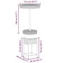 Mesa y taburetes altos jardín 5 piezas y cojines ratán PE gris by , Garden sets - Ref: Foro24-3261445, Price: 289,69 €, Disco...