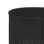 Sofá de jardín semicircular con mesa y cojines ratán PE negro by , Outdoor sofas - Ref: Foro24-3318526, Price: 456,74 €, Disc...