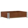 Collar de palet madera maciza de pino marrón 80x60 cm von , Ladeplattformen und Paletten - Ref: Foro24-4010267, Preis: 36,52 ...