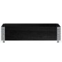 Collar de palet madera maciza de pino negro 80x60 cm by , Loading platforms and pallets - Ref: Foro24-4010265, Price: 43,23 €...