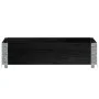 Collar de palet madera maciza de pino negro 80x60 cm by , Loading platforms and pallets - Ref: Foro24-4010265, Price: 42,30 €...