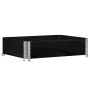 Collar de palet madera maciza de pino negro 80x60 cm by , Loading platforms and pallets - Ref: Foro24-4010265, Price: 42,30 €...