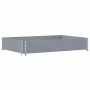 Collar de palet madera maciza de pino gris 120x80 cm de , Plataformas de carga y palés - Ref: Foro24-4010273, Precio: 52,08 €...