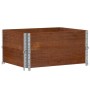 Collares de palets 2 uds madera maciza de pino marrón 80x60 cm by , Loading platforms and pallets - Ref: Foro24-4010271, Pric...