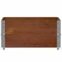 Collares de palets 2 uds madera maciza de pino marrón 80x60 cm by , Loading platforms and pallets - Ref: Foro24-4010271, Pric...