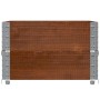 Collares de palets 2 uds madera maciza de pino marrón 80x60 cm by , Loading platforms and pallets - Ref: Foro24-4010271, Pric...