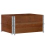 Collares de palets 2 uds madera maciza de pino marrón 80x60 cm by , Loading platforms and pallets - Ref: Foro24-4010271, Pric...