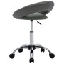 Grauer Arbeitsstuhl aus Kunstleder mit Rollen von vidaXL, Bürostühle - Ref: Foro24-323668, Preis: 74,45 €, Rabatt: %