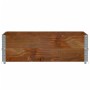 Collares de palets 2 uds madera maciza de pino marrón 120x80 cm by , Loading platforms and pallets - Ref: Foro24-4010278, Pri...