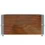 Collares de palets 2 uds madera maciza de pino marrón 120x80 cm by , Loading platforms and pallets - Ref: Foro24-4010278, Pri...