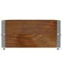 Collares de palets 2 uds madera maciza de pino marrón 120x80 cm de , Plataformas de carga y palés - Ref: Foro24-4010278, Prec...