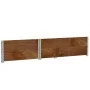 Collares de palets 2 uds madera maciza de pino marrón 120x80 cm de , Plataformas de carga y palés - Ref: Foro24-4010278, Prec...