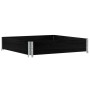 Collar de palet madera maciza de pino negro 100x100 cm by , Loading platforms and pallets - Ref: Foro24-4010286, Price: 52,08...
