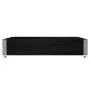 Collar de palet madera maciza de pino negro 100x100 cm by , Loading platforms and pallets - Ref: Foro24-4010286, Price: 41,72...