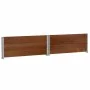 Collares de palets 2 uds madera maciza pino marrón 100x100 cm by , Loading platforms and pallets - Ref: Foro24-4010292, Price...