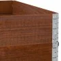 Collares de palets 2 uds madera maciza pino marrón 100x100 cm by , Loading platforms and pallets - Ref: Foro24-4010292, Price...