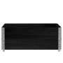 Collares de palets 2 uds madera maciza de pino negro 100x100 cm by , Loading platforms and pallets - Ref: Foro24-4010290, Pri...