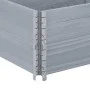 Collares de palets 2 uds madera maciza de pino gris 150x50 cm by , Loading platforms and pallets - Ref: Foro24-4010299, Price...